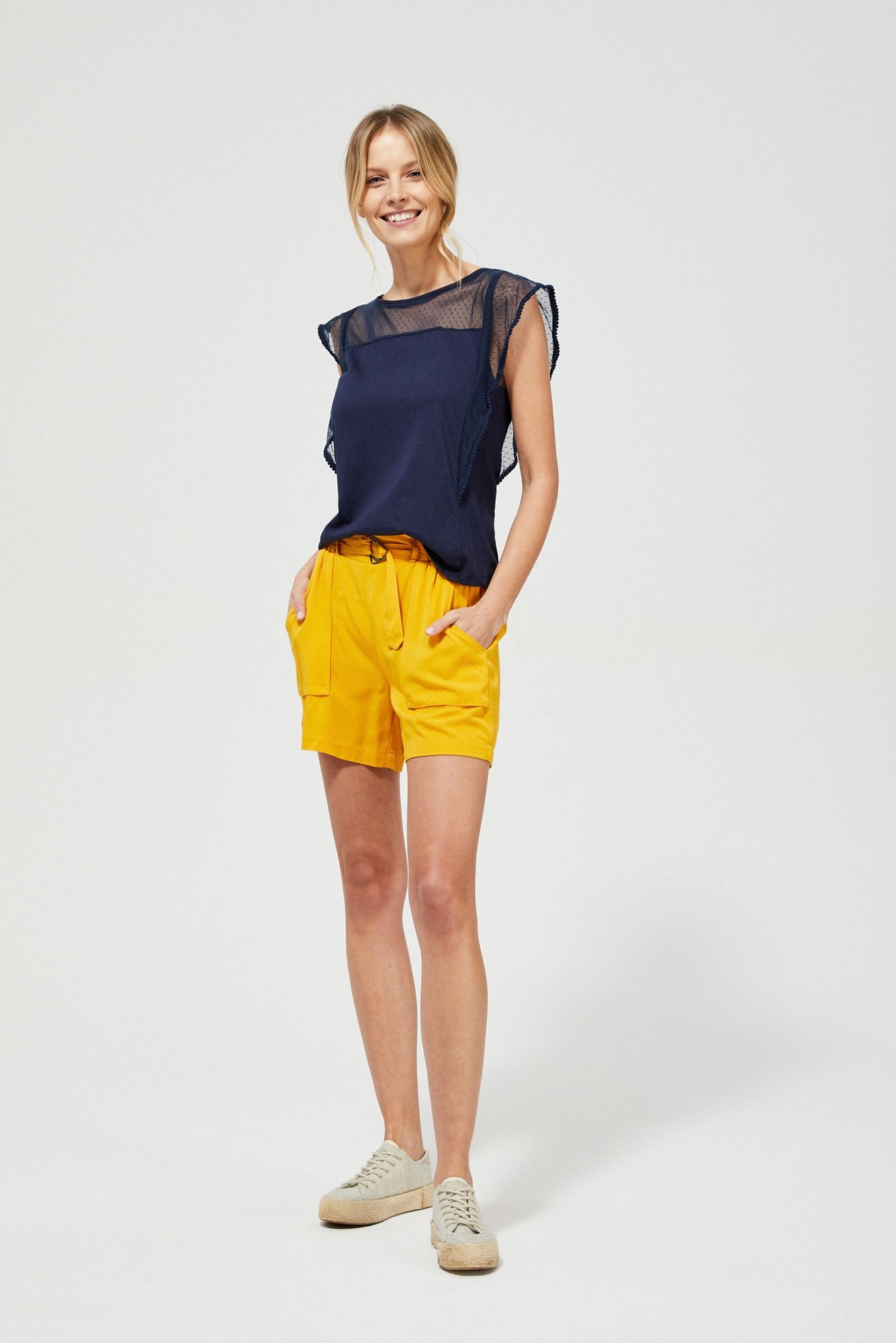 

Moodo Spodenki szorty L-SH-3120 Yellow; M