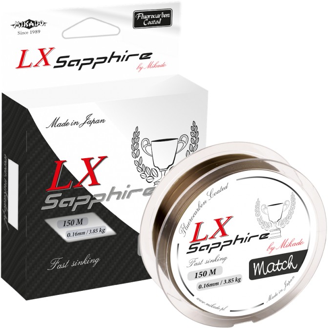 

Żyłka Mikado LX Sapphire Match 0,10 1,70