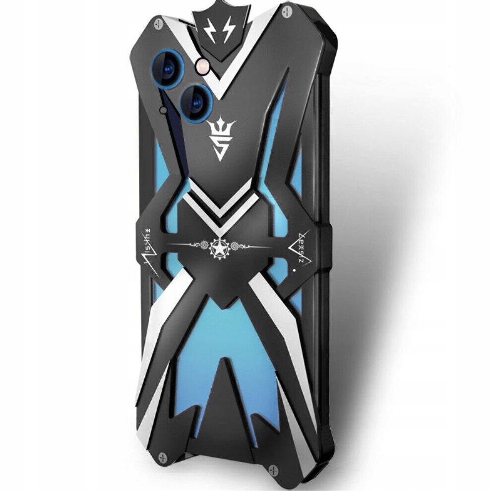 Pouzdro pro iPhone 15 Plus, hliníkovou slitinu, kryt, pouzdro, ochranné pouzdro