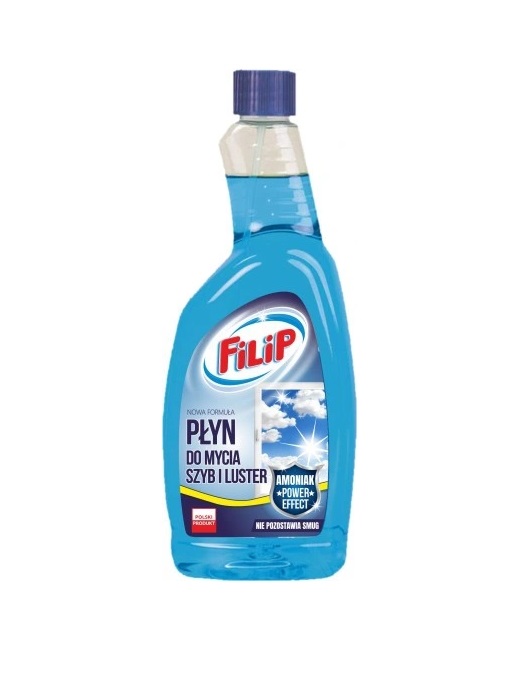 

Filip, Płyn do mycia szyb niebieski, 750 ml