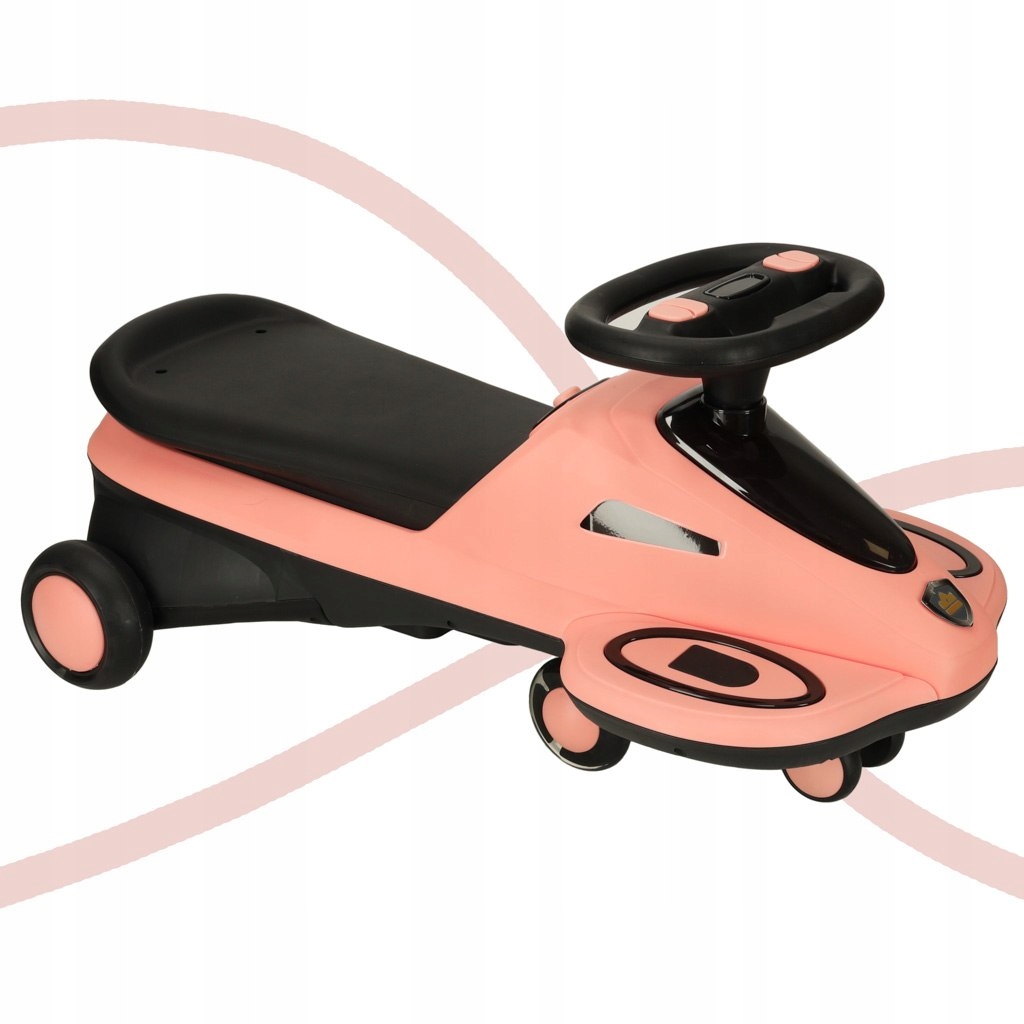 JEŹDZIK GRAWITACYJNY ŚWIECĄCE KOŁA LED Z MUZYKĄ GRAJĄCY 74CM Marka inna