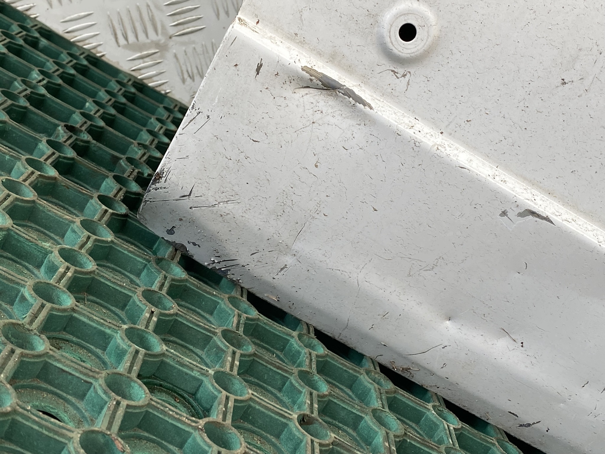 FORD TRANSIT MK8 13-25 door sliding side right below SZYBE original