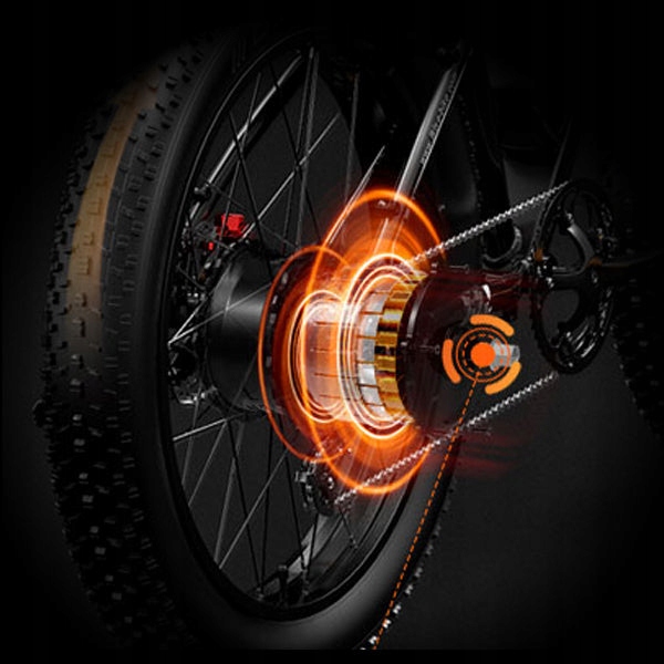 LANKELEISI MG740PLUS Rower Elektryczny 2000W 48V 20Ah 150KM 51KM/H Rozmiar ramy 18 cali