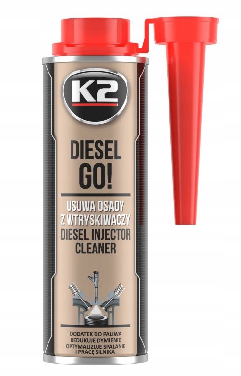 Dodatek do paliwa K2 Diesel Go! 250 ml T321