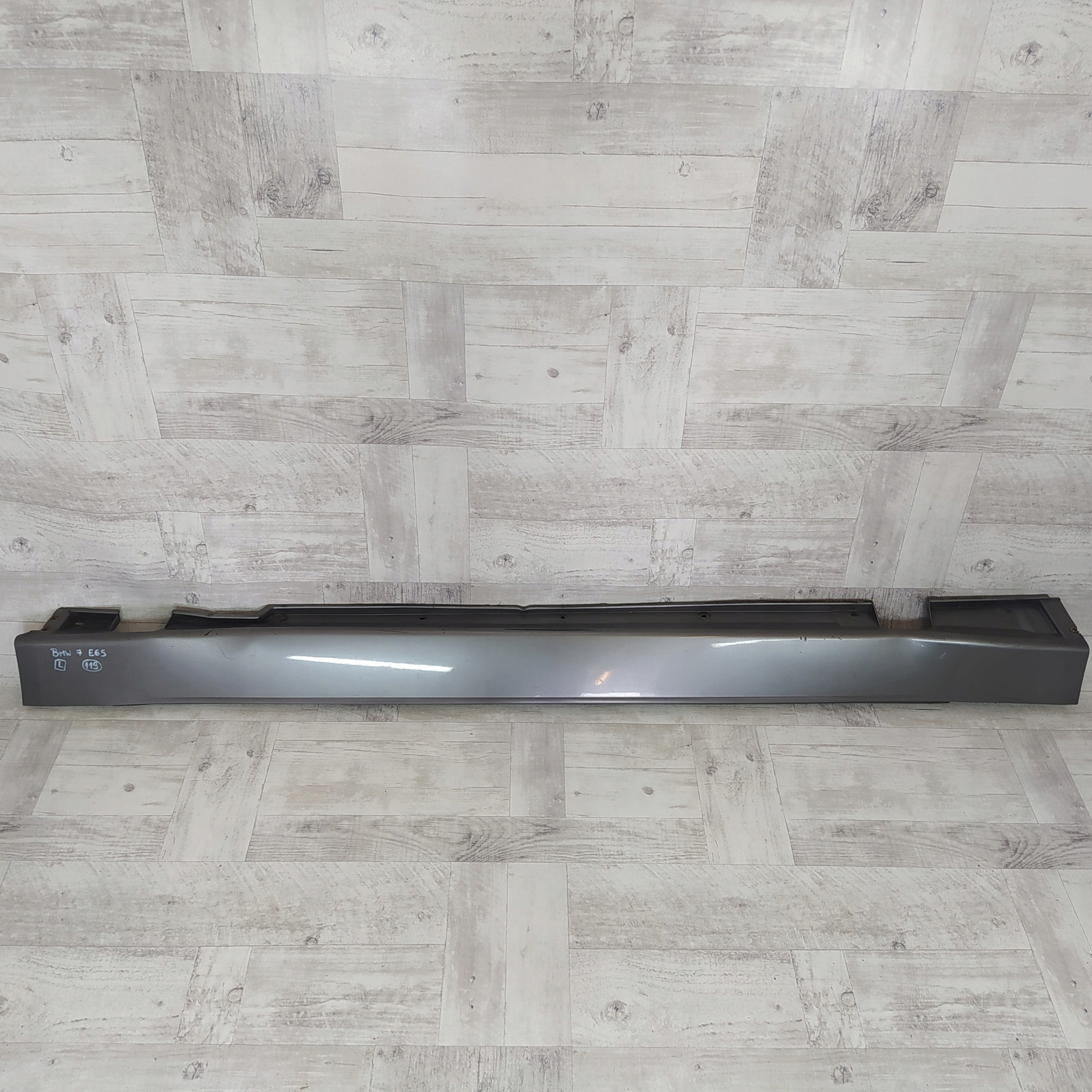 НАКЛАДКА ПОРОГА ПОРОГА ЛЕВА ЛЕВЫЙ BMW СЕРИЯ 7 E65 7016879