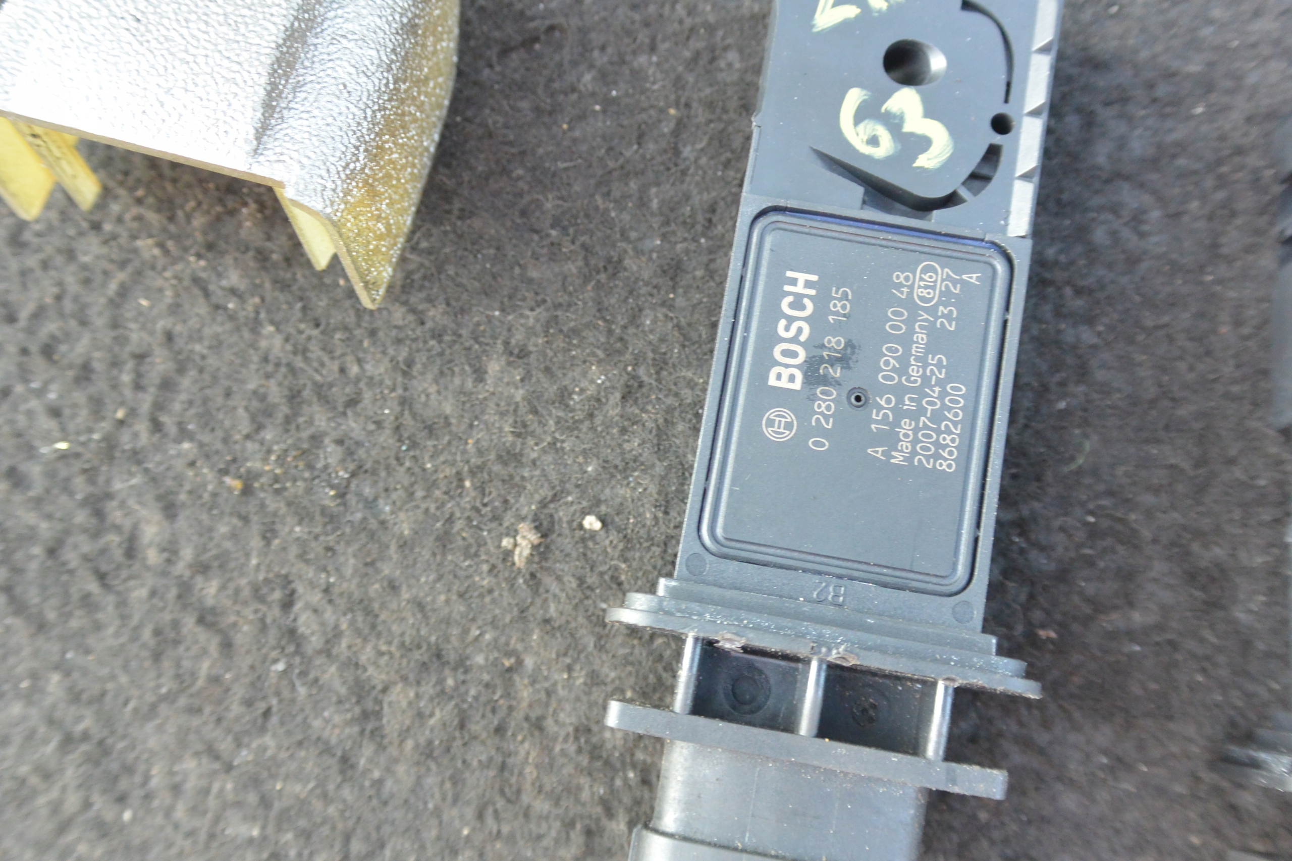 PRZEPŁYWOMIERZ OM156 MERCEDES W211 W219 6.3 AMG Producent części Mercedes-Benz OE