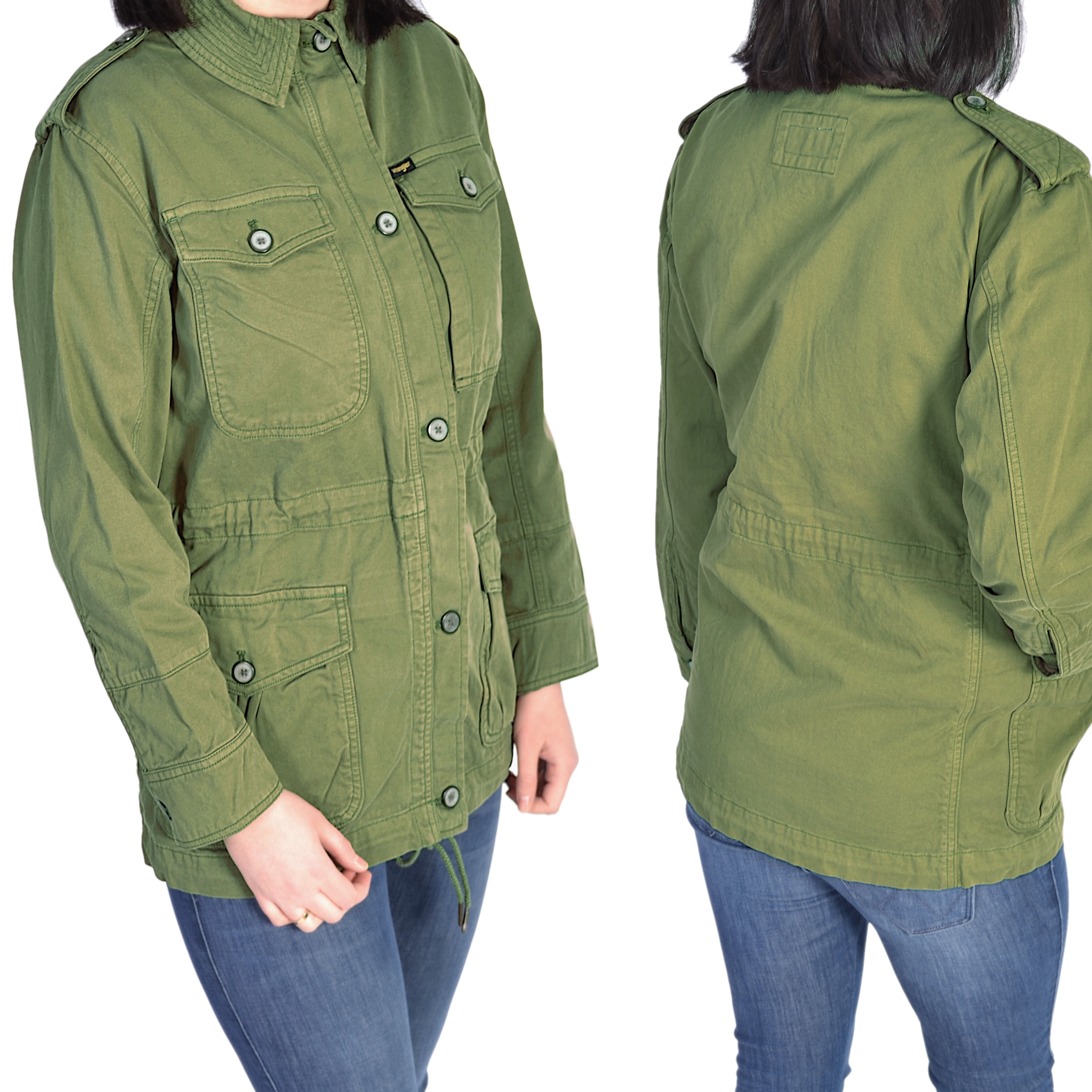 Wrangler Field Jacket Dusty Olive Bunda Khaki S