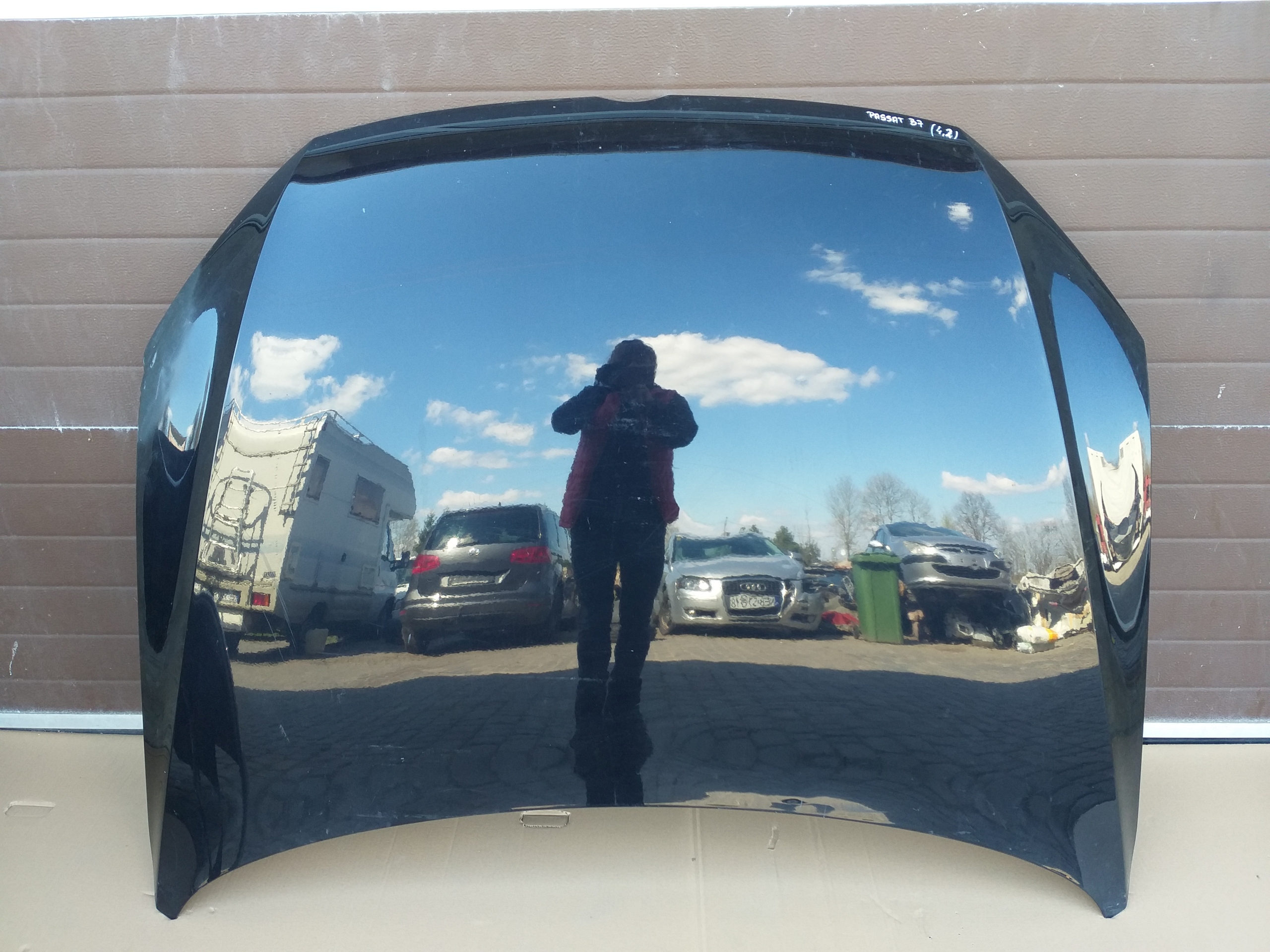 VW PASSAT B7 капот крышка двигателя