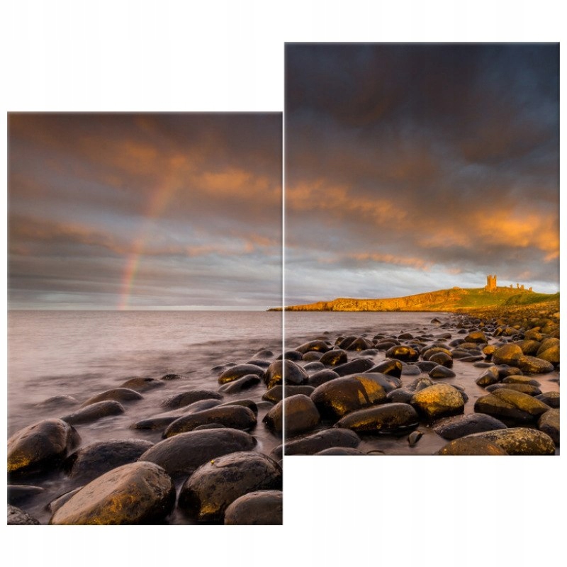 

Zamek Dunstanburgh - Jonathan Combe 80x70 Foto-obr