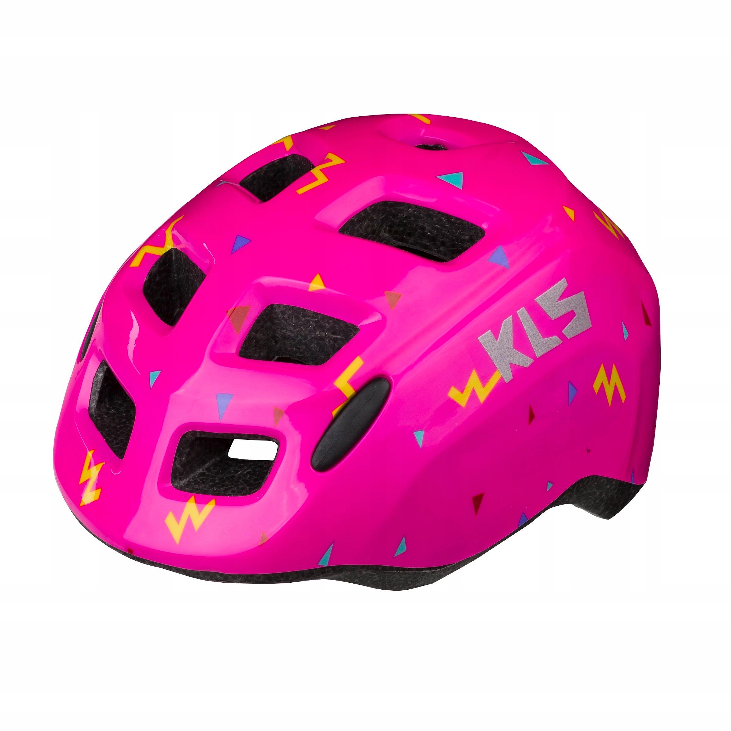 Dziecięcy Kask Rowerowy Kellys Zigzag Pink Różowy Roz. Xs 45-50 CM