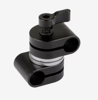 Otočné prodlužovací rameno s rozetou typu Arri se svorkou na tyč 15 mm