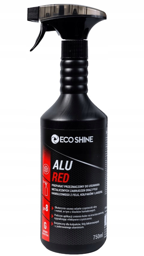 Eco Shine Alu Red 750ml Preparat do czyszczenia felg Krwawa Felga