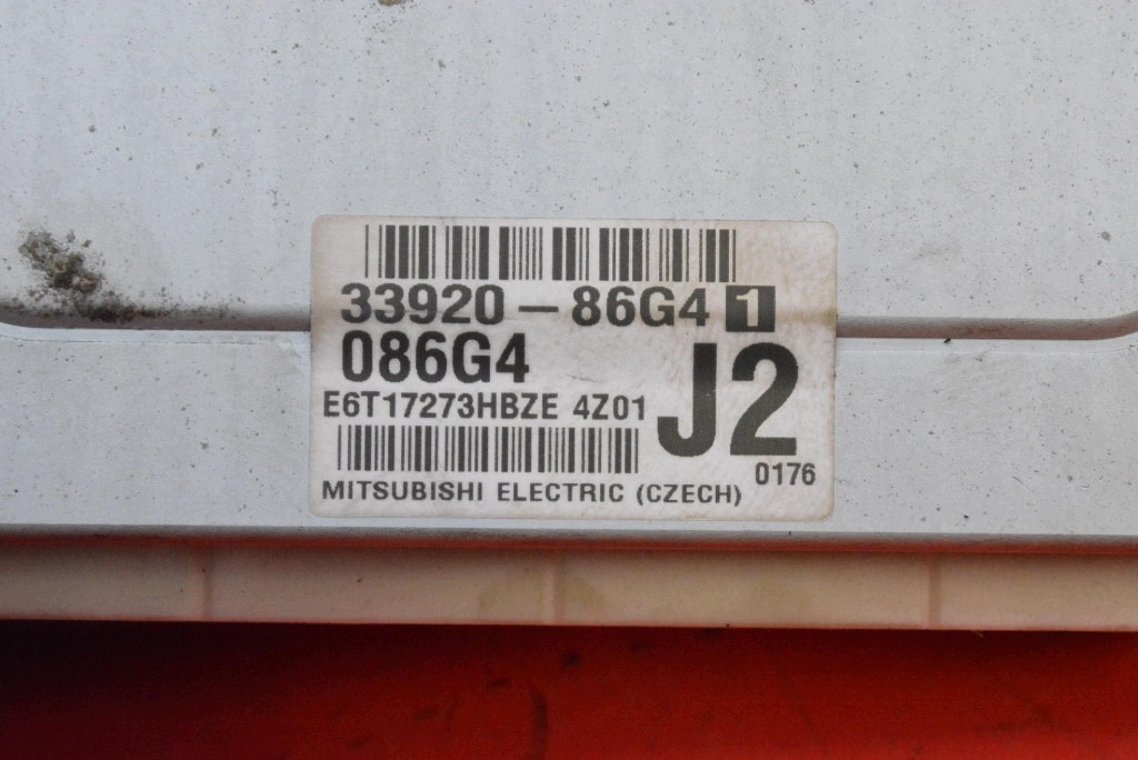control unit computer of the engine 33920-86G4 SUZUKI IGNIS 2 II 1.5 16V 99 KM 03-08
