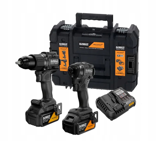 Dewalt x McLaren DCK2222MP2T Sada elektrického nářadí 2x5Ah
