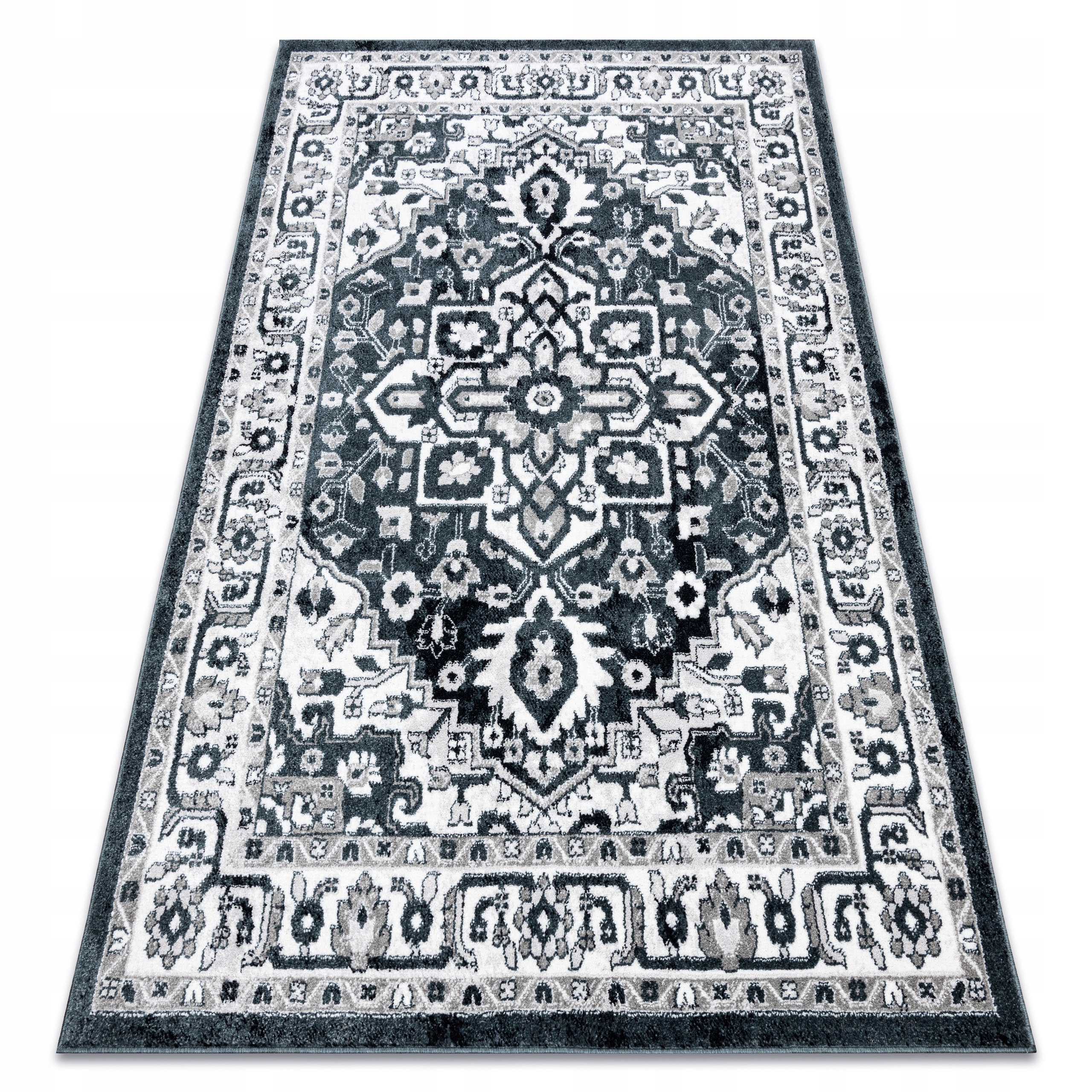 

Miękki Dywan Poli 80x150 Ornament niebieski #O428