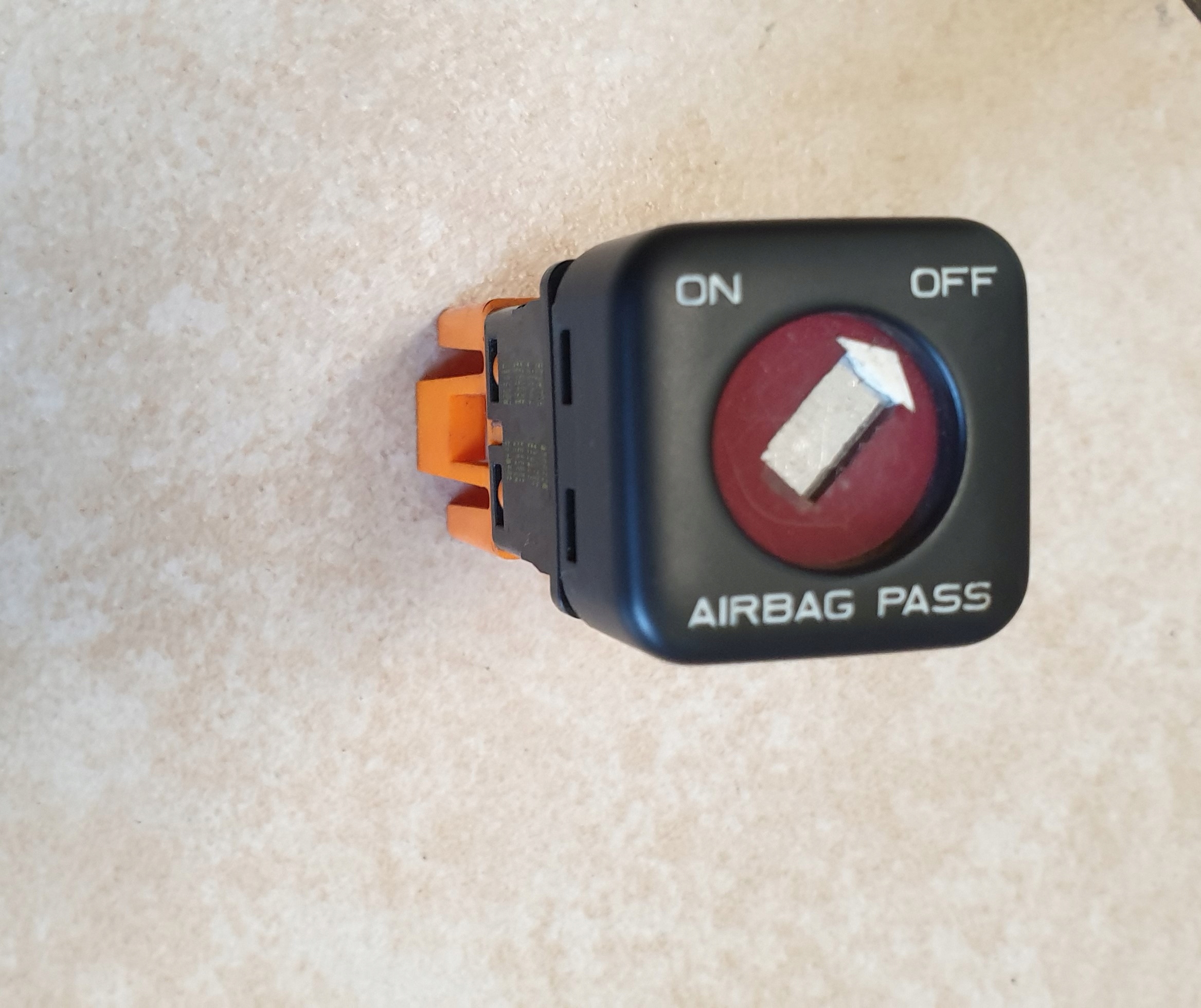 switch airbag PASS ON OFF PEUGEOT 96310696 OE EU
