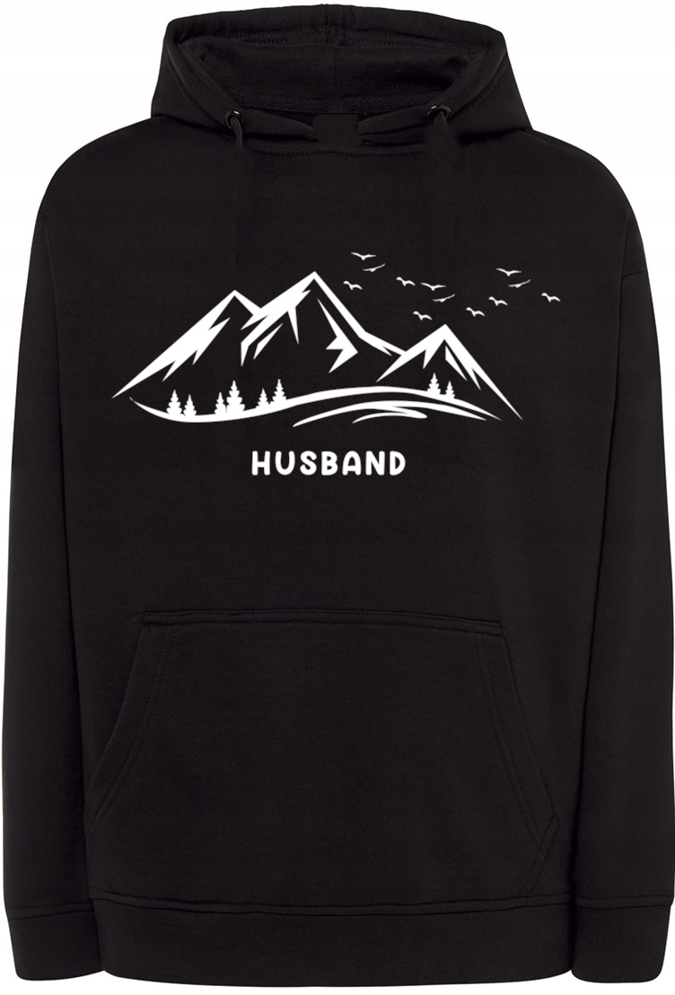 Valentýnská Mikina s potiskem Manžel Hory vel. S