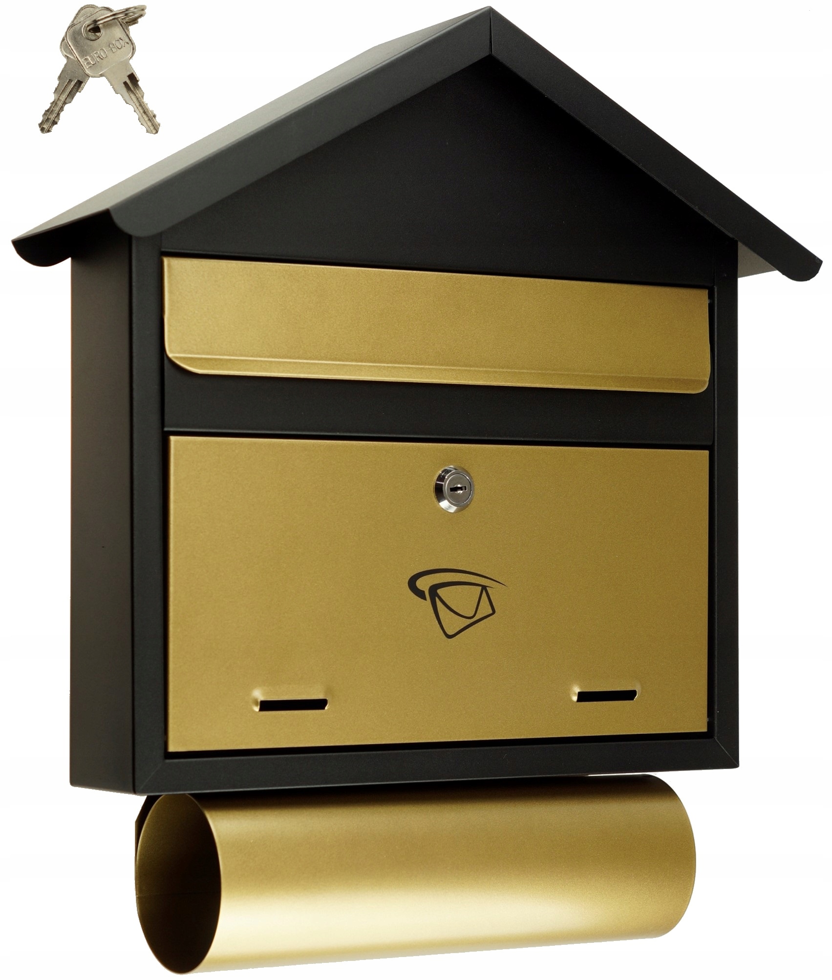 Poštovní Schránka Formát C4 Prémiová Velká Zlatá