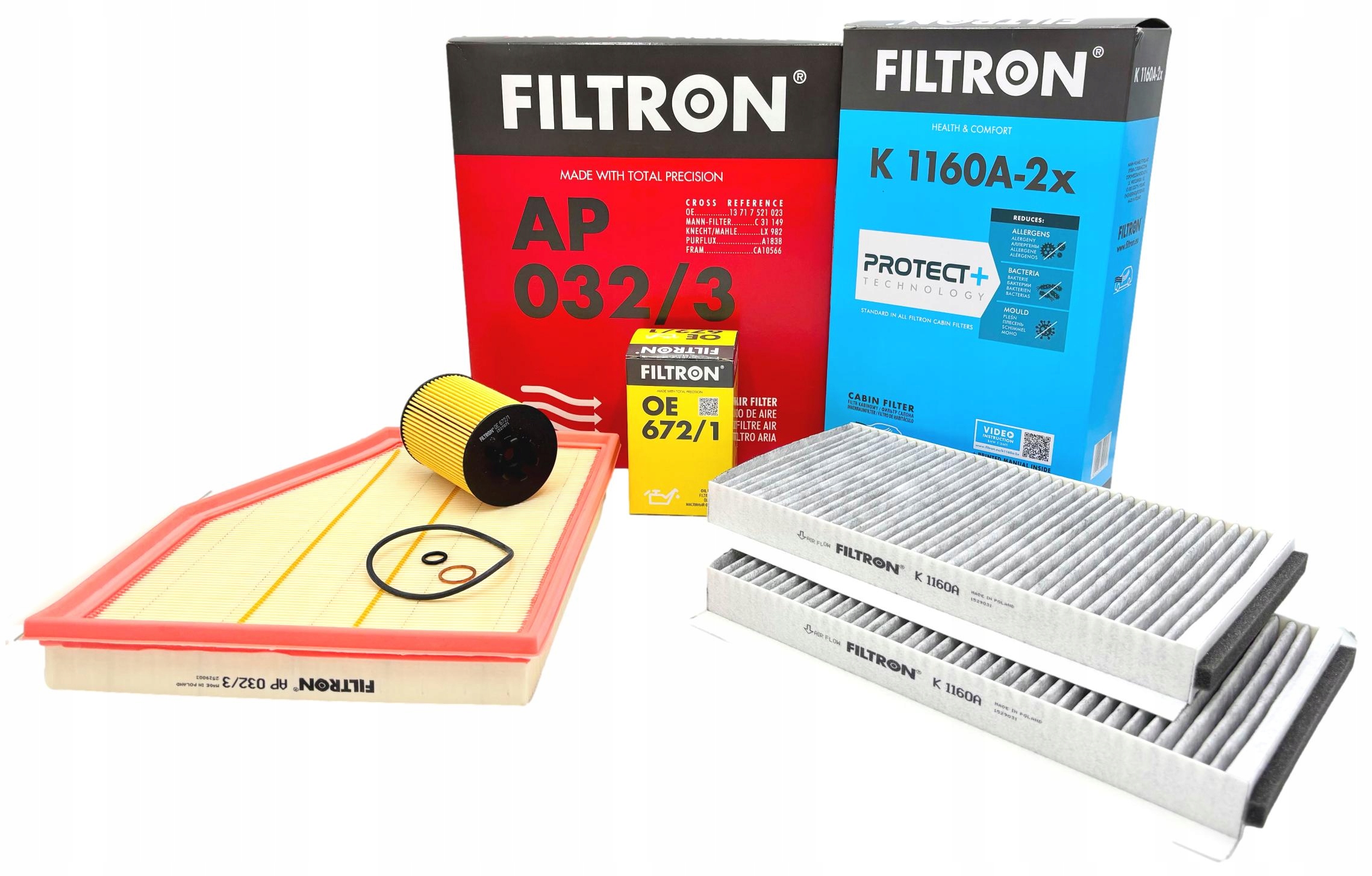 Filtron Sada Filtrů Bmw 5 E60 E61 03-05 4.4 545i 333KM