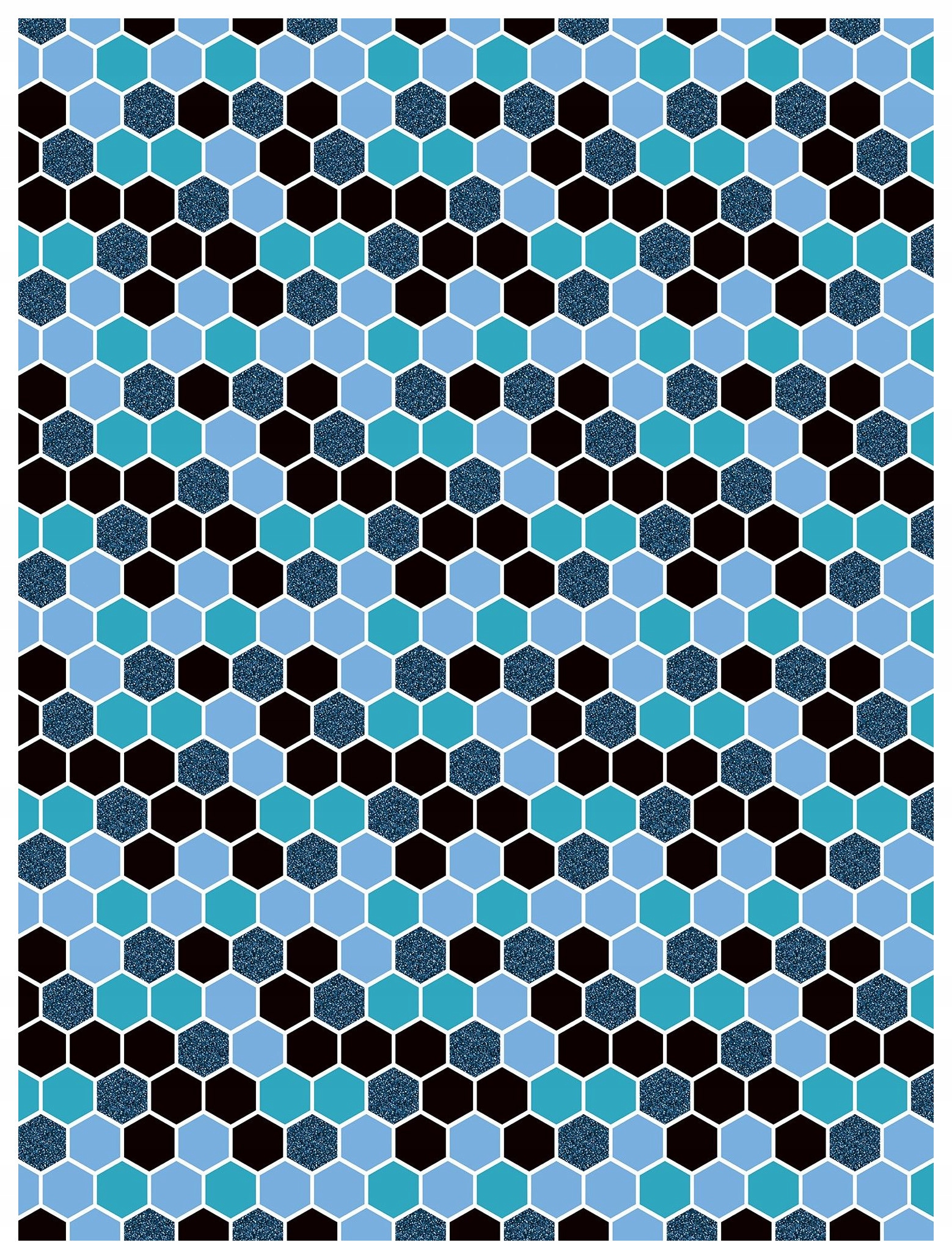 Fototapeta Geometrické šestiúhelníky Barevné do obývacího pokoje 184x254 lepidlo