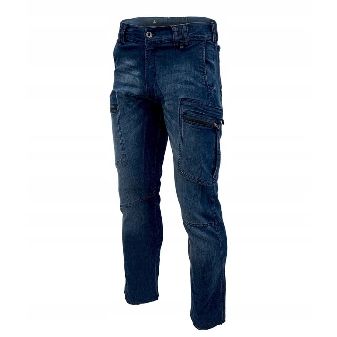 Spodnie Bojówki Jeans Texar Dominus Denim Elastyczne M