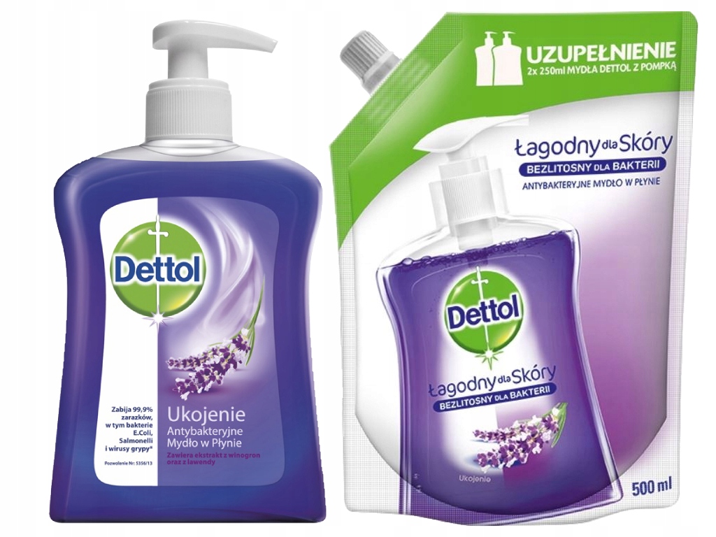 

Dettol mydło w płynie kojące uzupełnienie