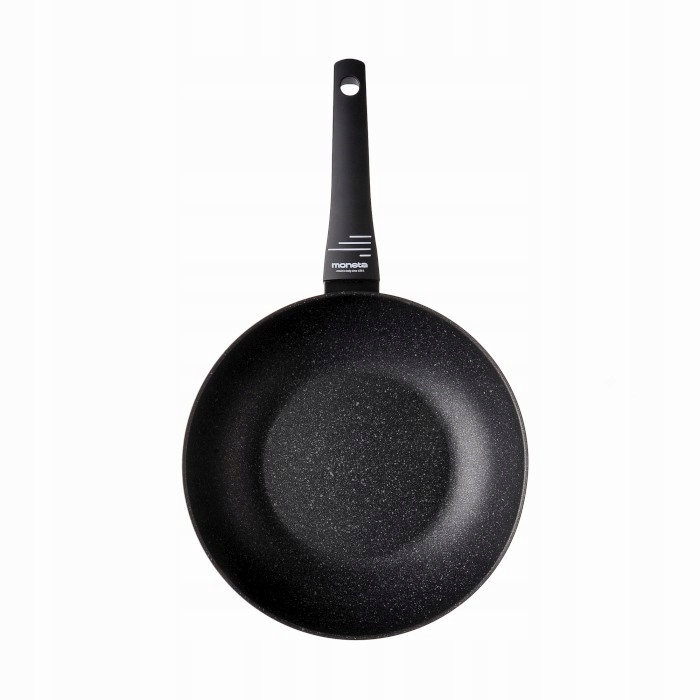 GŁĘBOKA PATELNIA WOK YES! MONETA 28 CM Kolor czarny