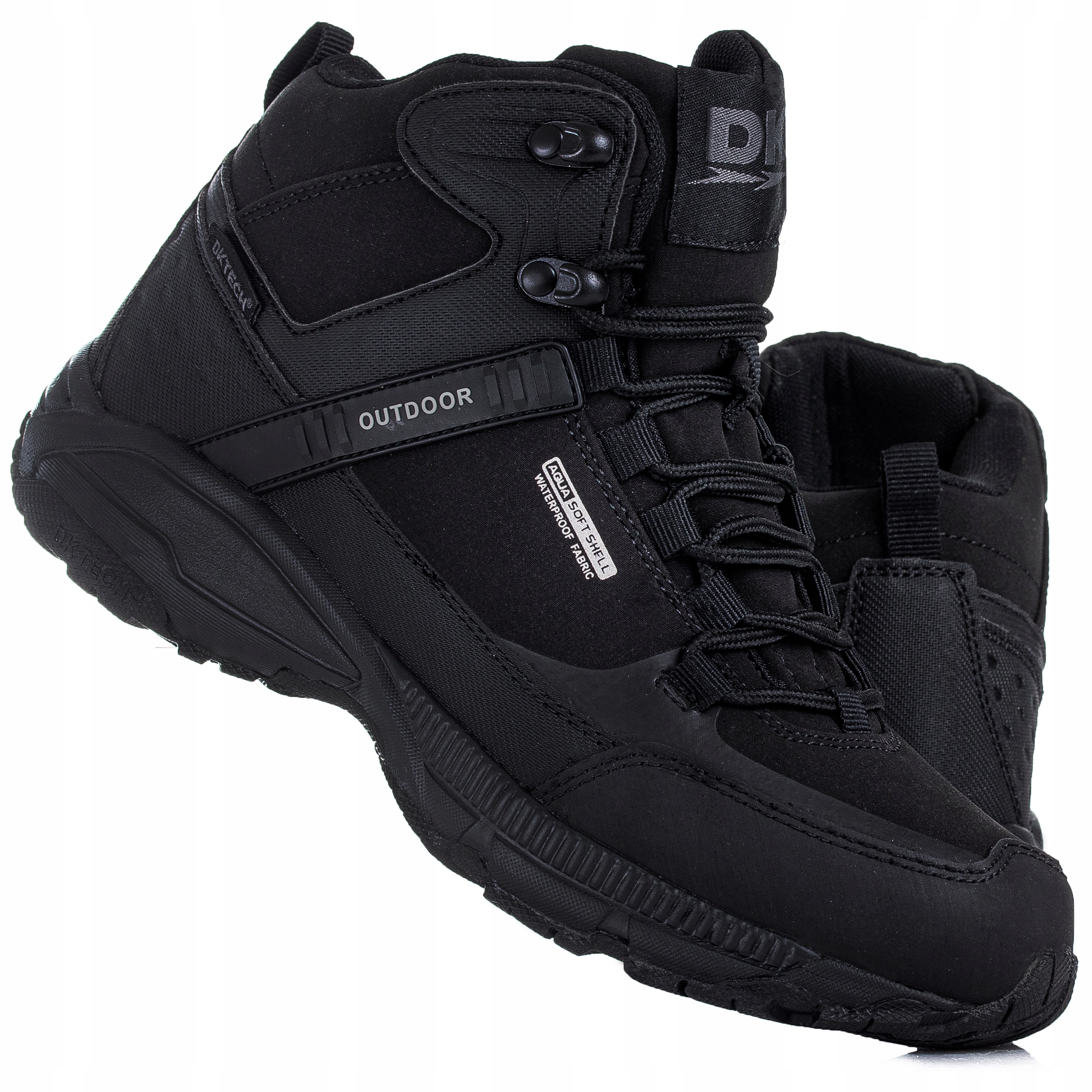 Buty męskie sportowe Dk Predator 1751 Blk M Wodoodporne Softshell