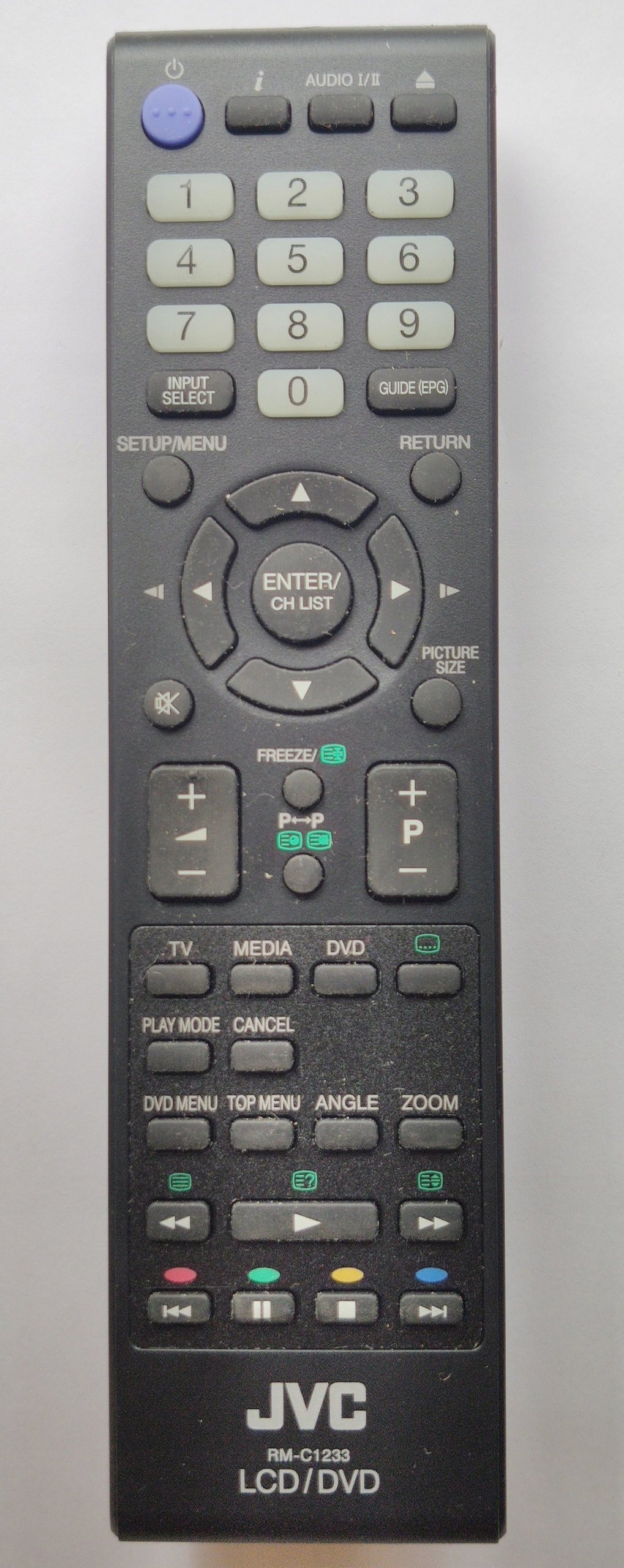 PILOT JVC RM-C1233 LT22HD32WJ LT24HG31J LT22HD32J ORYGINAŁ Marka JVC