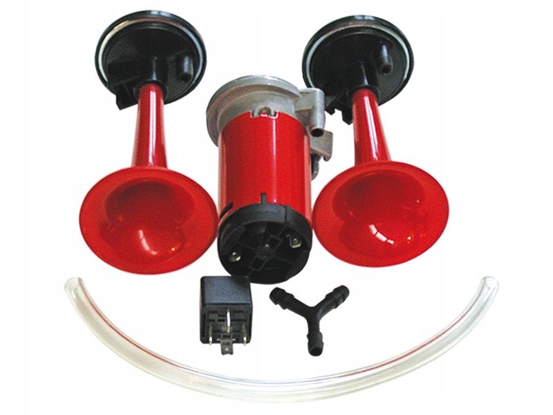 FANFARA KLAKSON PNEUMATYCZNY Z KOMPRESOREM TRĄBKA