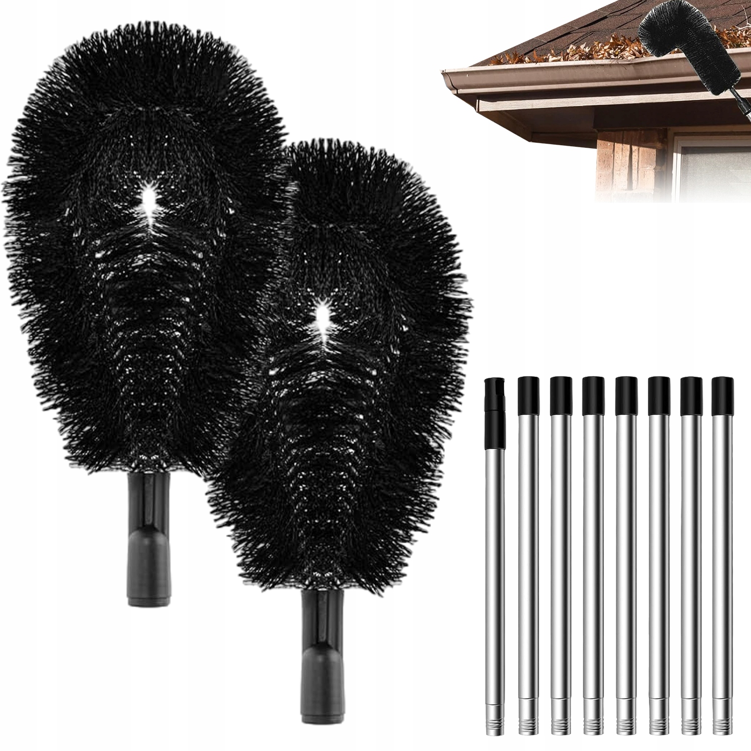 Levně 310 CM Nastavitelný Kartáč Na Čištění Digestoří A Sněhových Listů