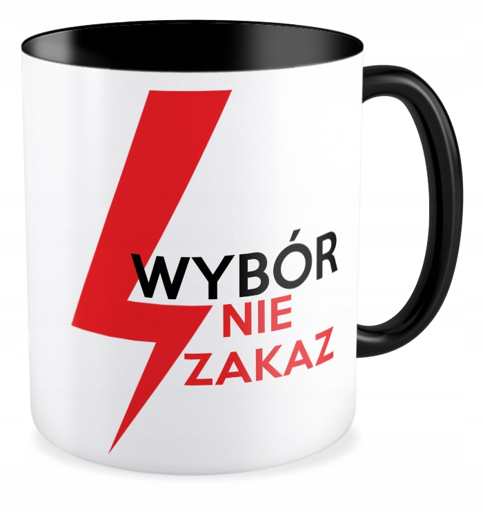 

Kubek czarny piekło strajk protest Kobiet