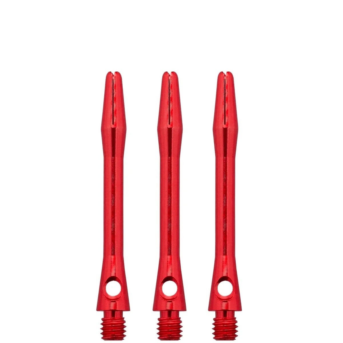 Shafty Designa Aluminium do Lotek Rzutek Dart Czerwone Intermediate
