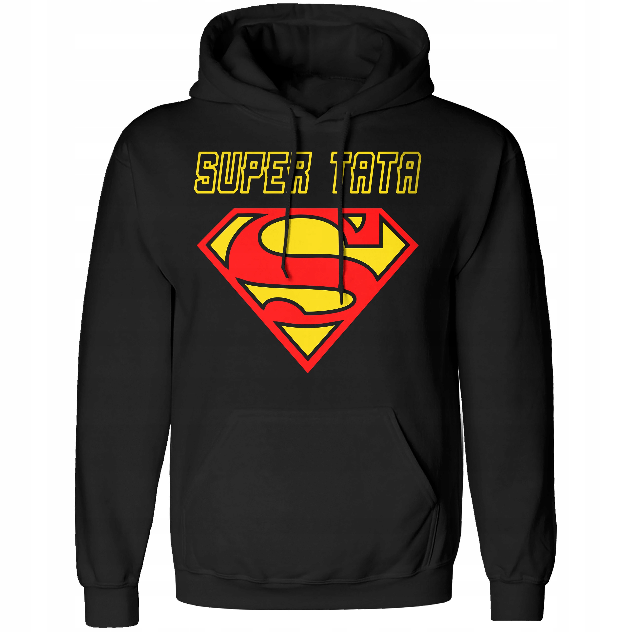 

Męska Bluza Z Kapturem Super Tata Prezent Rozm XL