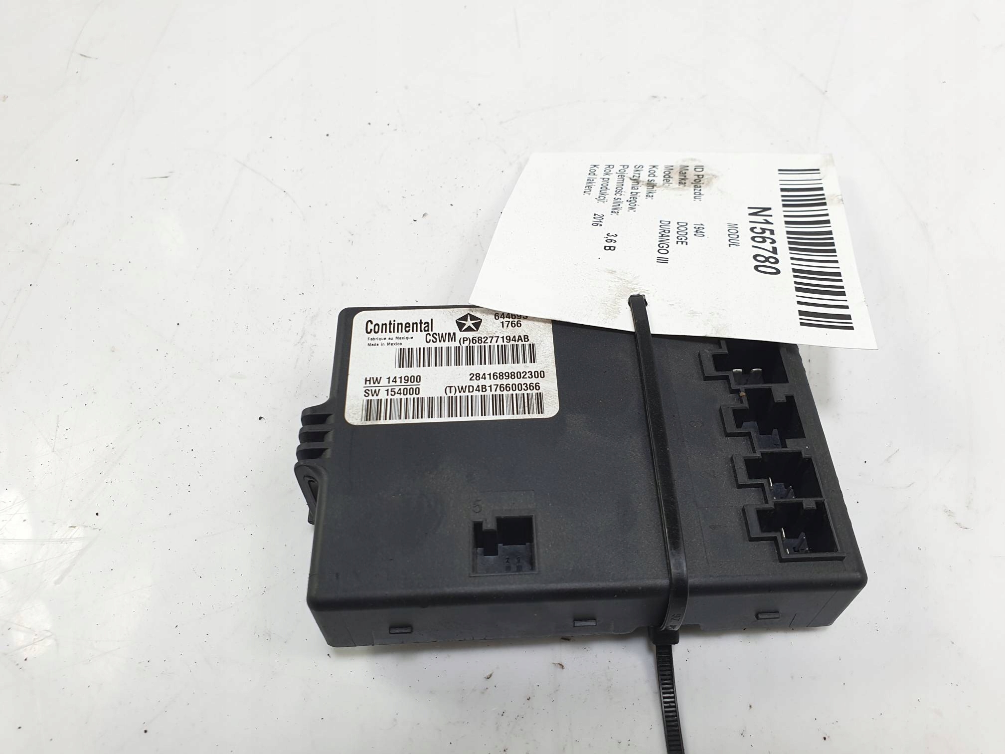 Module 68277194AB DODGE DURANGO III