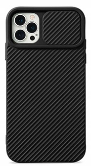 

Etui czarne do iphone 11 Pro Max z ochroną kamery