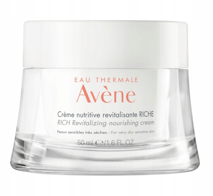 Avene Les Essentiels odżywczy krem rewitalizujący bogata konsystencja 50 ml