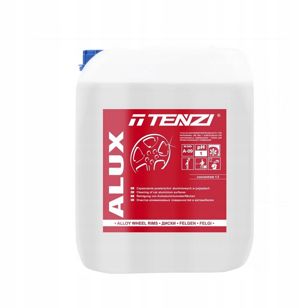 Жидкость для очистки алюминия tenzi ALUX strong T
