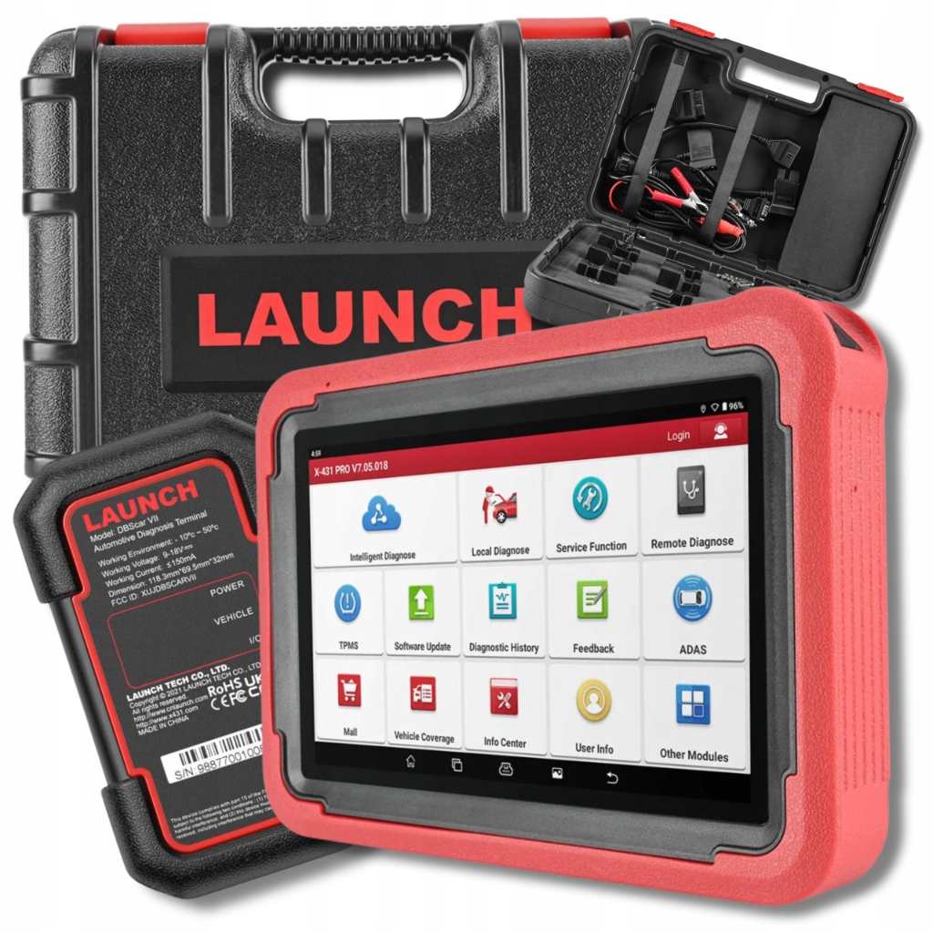 Výkonný Diagnostický Nástroj Launch X431 Pros V 5.0 Nový Model Poľština