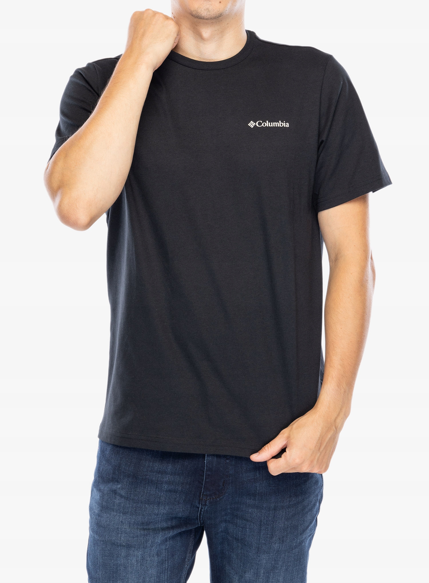 Tričko s potiskem Columbia Explorers Canyon Back S/s černá/moonscape S