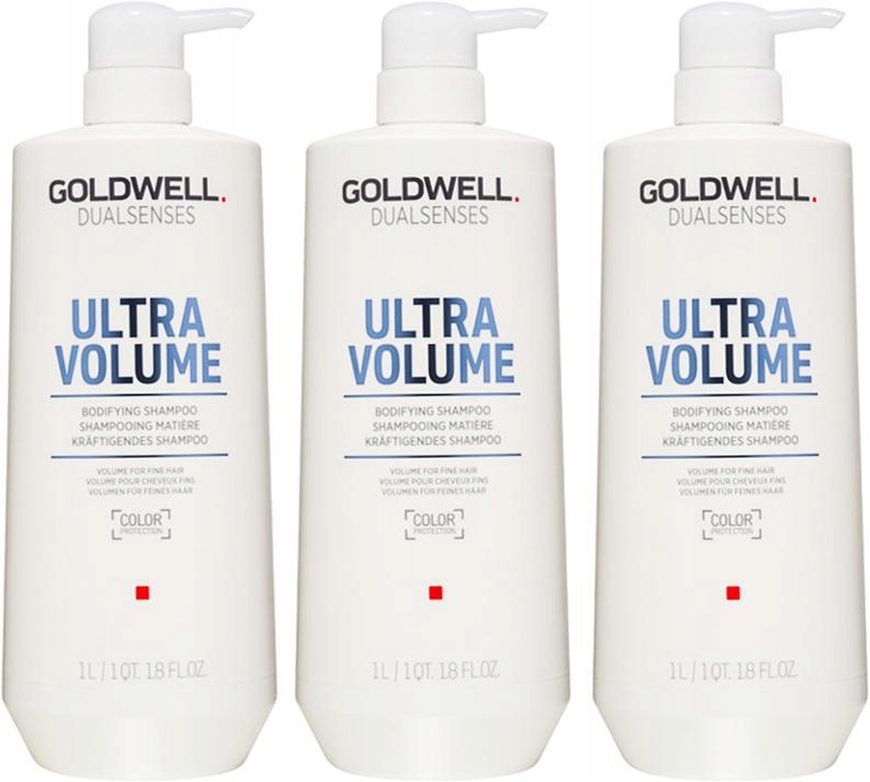 Goldwell Dualsenses Ultra Volume Šampon Dodávající Objem 3X1000 ML