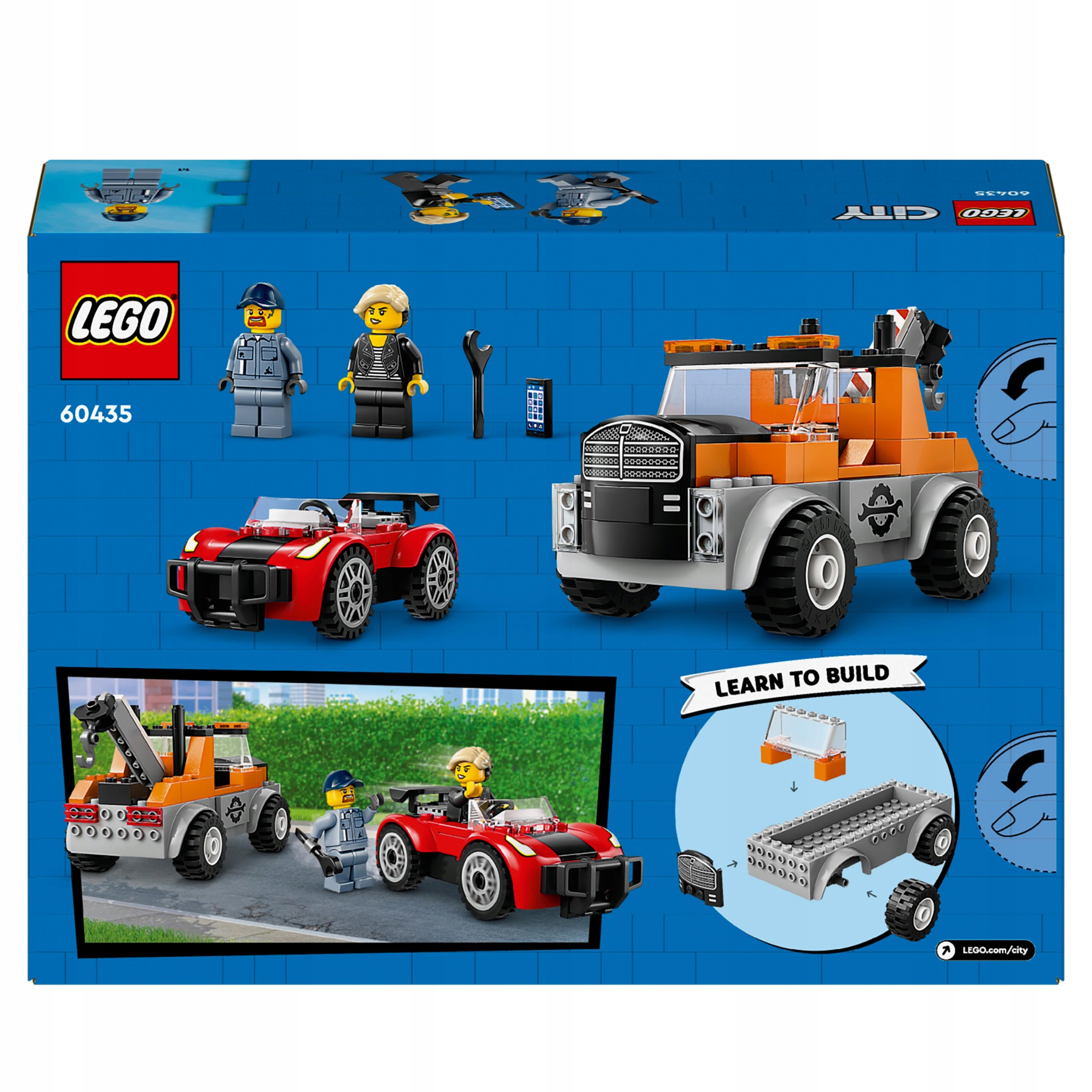 LEGO City 60435 City 60435 Sportsman ťahanie a opravy Počet kusov 101
