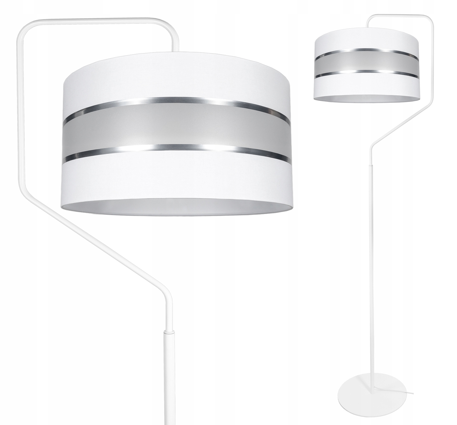 

Nowoczesna Lampa Stojąca Podłogowa Abażur 40CM Led