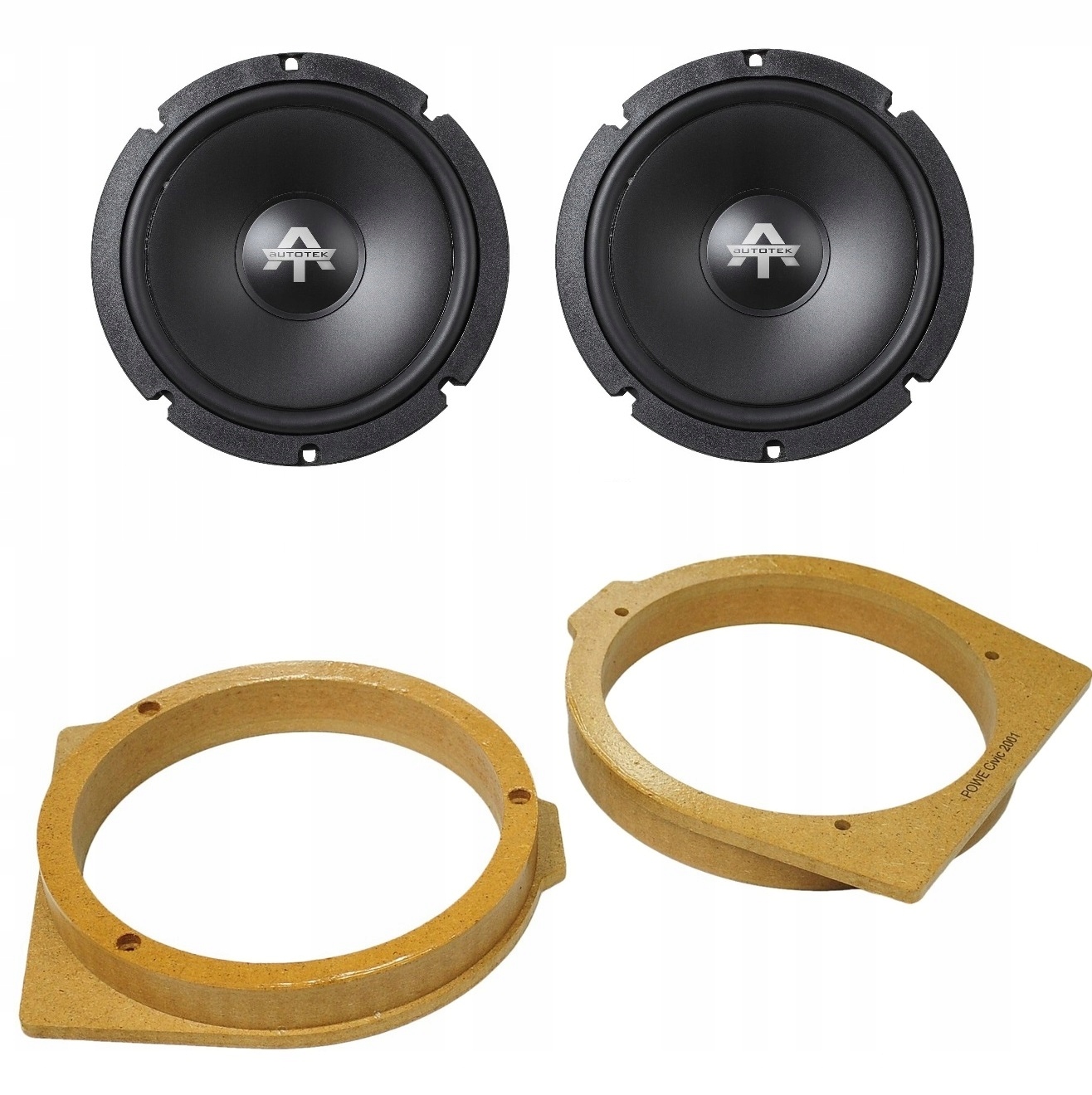 Autotek ATX6.2W Reproduktory 165MM Honda Civic VII 7 Accord VII 7