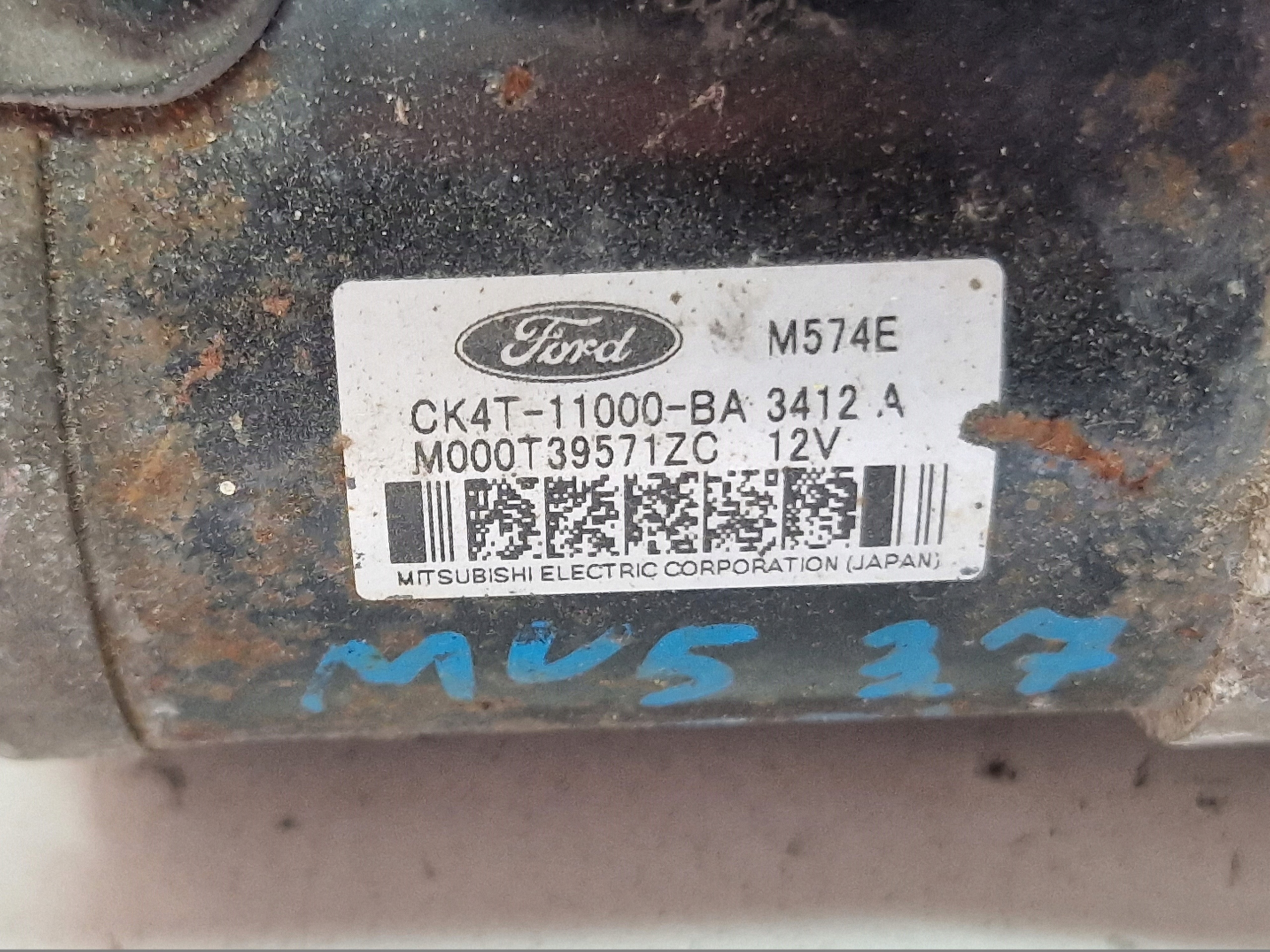 FORD MUSTANG V 2010 2014 starter CK4T-11000-BA