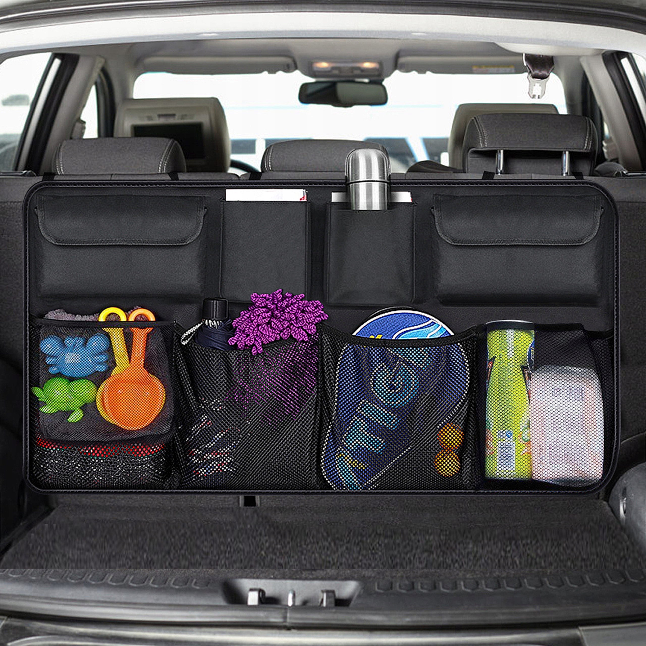 Organizer Bagażnika Torba Oparcie Auta Samochodu uniwersalny