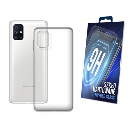 

Etui Przezroczyste + Szkło do Samsung Galaxy M51