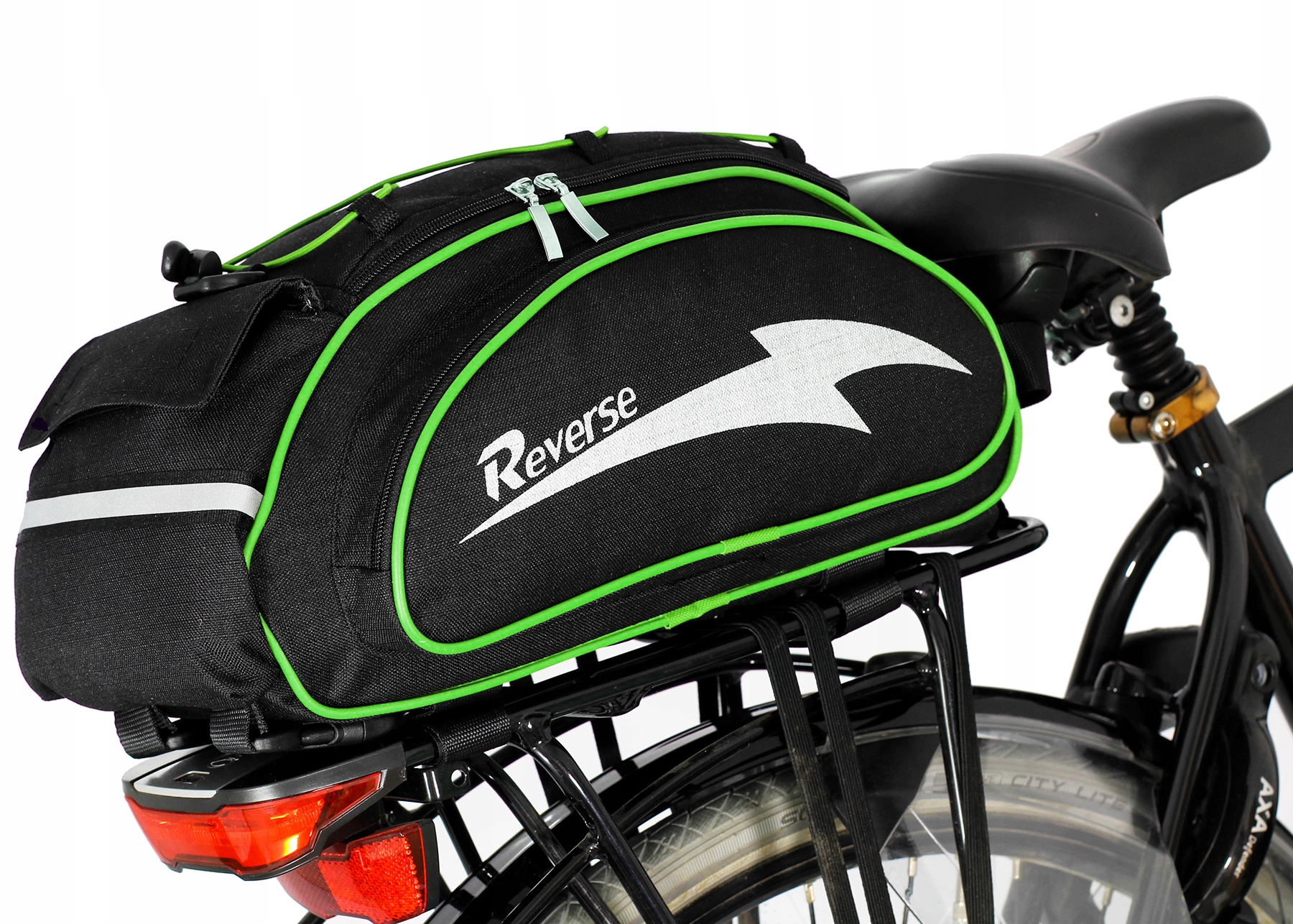 Torba rowerowa SAKWA na bagażnik ROWER Plecak +PAS Model 0017