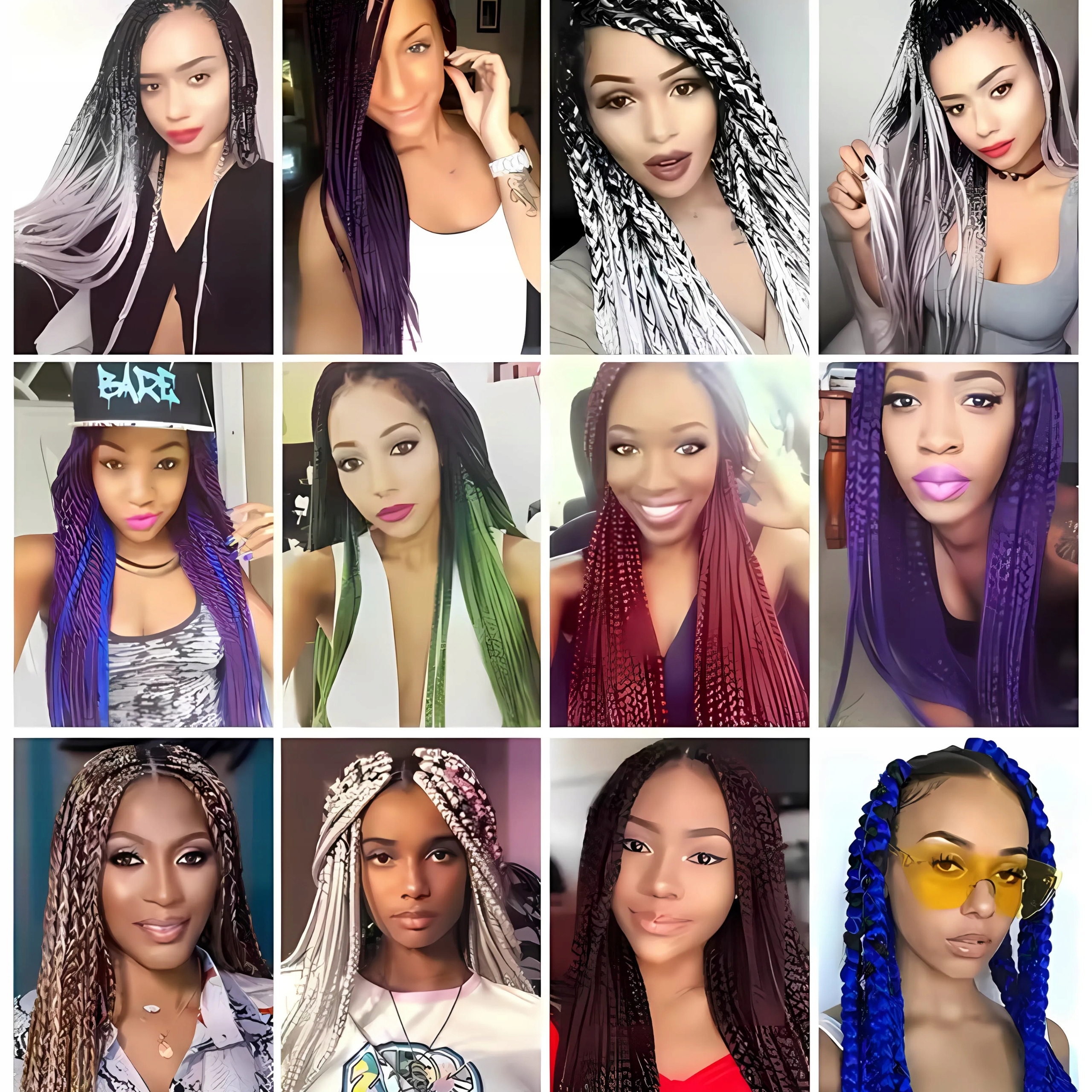 WŁOSY SYNTETYCZNE DO WARKOCZYKÓW KOLOROWE WARKOCZYKI RÓŻOWE DOCZEPY 120CM Typ włosów syntetyczne