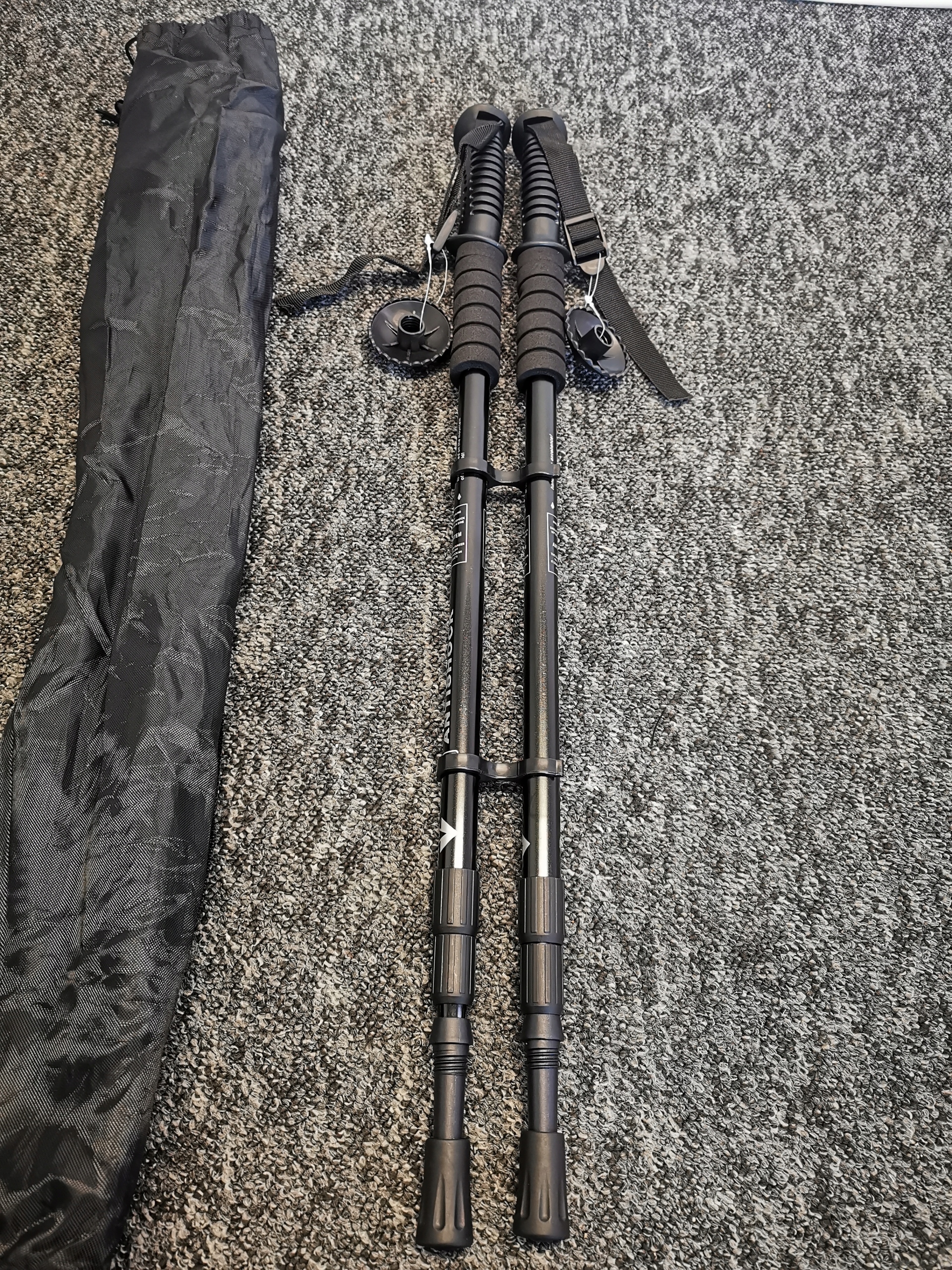 PA4613 KIJE TREKKINGOWE W POKROWCU AYUTOY 2SZT Marka inna marka